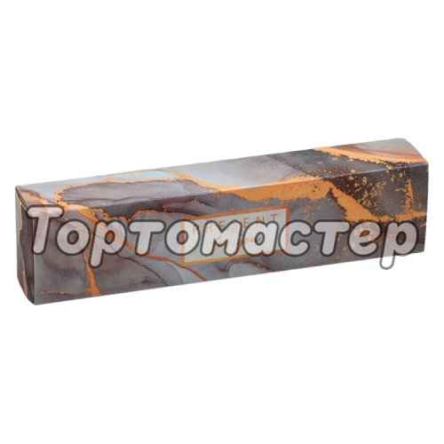 Коробка на 5 конфет "Мрамор" 5х21х3,3 см 7904548
