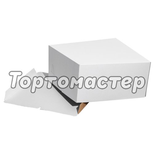 Коробка для торта белая ForGenika 30х30х19 см ForG STANDARD W 300*300*190 S