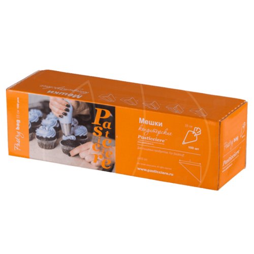 Мешок кондитерский одноразовый плотный 47 см 1 шт Pastry Clear 47, Pastry Blue 47, Pastry Green 47