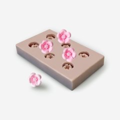 Молд силиконовый "Лютики" м-174										